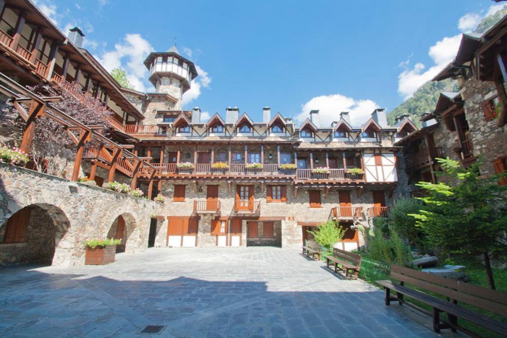 C5 Bordes D'Arinsal, Duplex Rustico Con Chimenea, Arinsal, Zona Vallnord Mas de Ribafeta エクステリア 写真